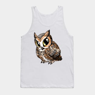 CuteOwlEmote TRO Tank Top